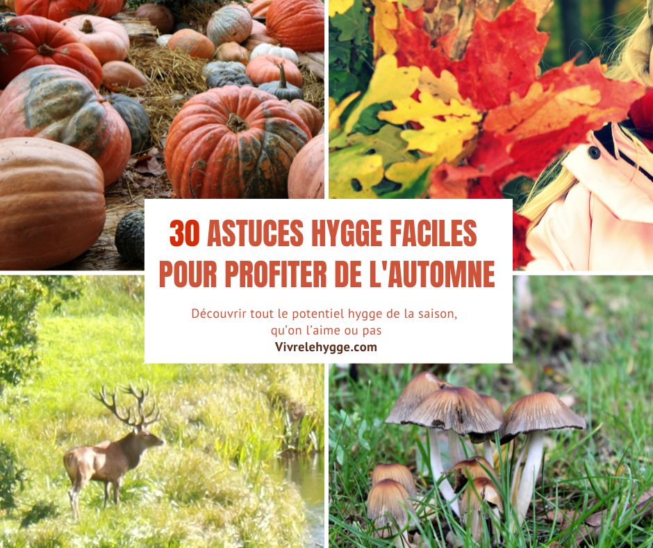 30 astuces hygge faciles pour profiter de l'automne à découvrir sur vivrelehygge.com